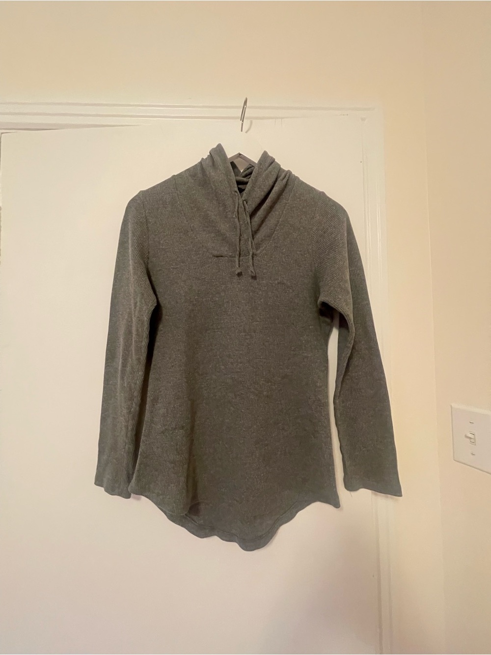 Buffalo David Bitton Heather Gray Knit Hoodie